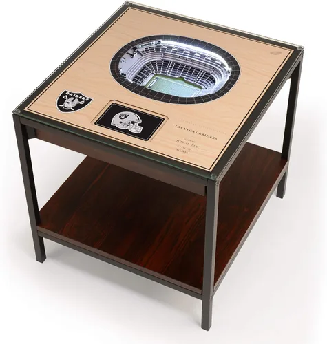 Miniatura 28 de YouTheFan NFL - Mesa auxiliar iluminada StadiumViews de 25 capas