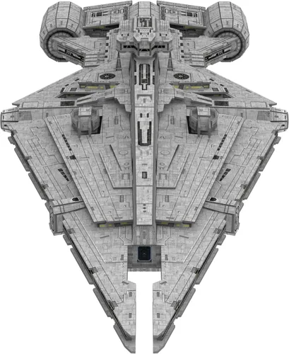 Miniatura 4 de 4D Cityscape Kits de modelo de papel 3D de Star Wars (Imperial Light Cruiser)