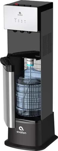 Miniatura 5 de Avalon Base dispensadora de enfriador de agua, extensor de altura de pedestal para modelos de carga inferior y sin botella, BASE-BLK
