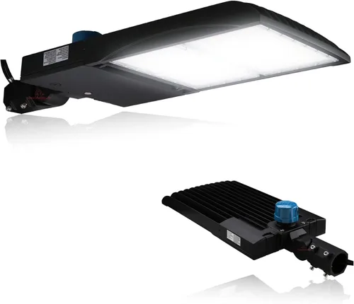 Miniatura 55 de RuggedGrade NextGen III - Luz LED para caja de zapatos de 300 W, 42,000 lúmenes, blanco brillante de 5000 K, montaje de brazo, 277-480 V, carcasa