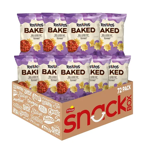 Miniatura 14 de Tostitos Chips de tortilla Rounds del tamaño de un bocado, bolsas de 1 onza (paquete de 40)