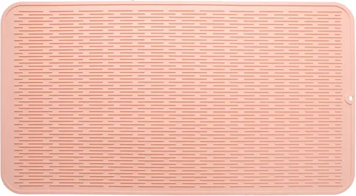 Miniatura 142 de MicoYang Alfombrilla de silicona para secado de platos para múltiples usos, fácil de limpiar, ecológica, resistente al calor, alfombrilla