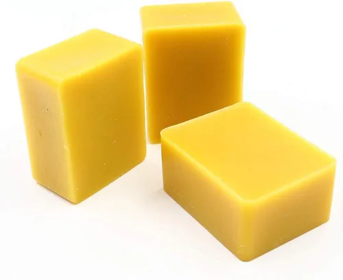 Miniatura 4 de TooGet Bloques de cera de abeja amarilla pura, barras de cera de abeja 100% natural, triple filtrado, calidad premium, grado cosmético, 14 onzas