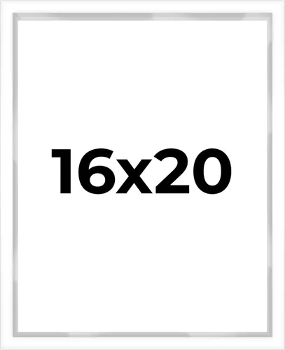 Miniatura 111 de Caja de sombra de 10 x 24 pulgadas, marco blanco contemporáneo – Tamaño interior 10 x 24 x 1 pulgada de profundidad – El marco blanco está hecho