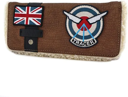 Miniatura 2 de Loungefly x Overwatch Tracer - Cartera de tres pliegues