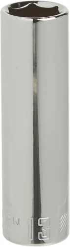 CRAFTSMAN Juego de llaves de vaso profundo, métrico, unidad de 3/8 pulgadas, 13 mm, 6 puntas (CMMT44429)