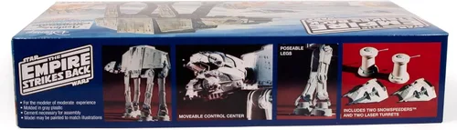 Miniatura 6 de MPC Star Wars: El Imperio contraataca AT-AT 1:1000 Kit de modelo a escala 1:1000