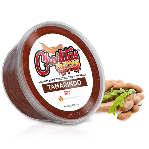 Miniatura 9 de Cheilitas Chamoy Salsa de caramelo mexicano natural para bordes Hecho a mano para bebidas, cócteles, micheladas, cerveza y más (mango)