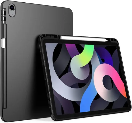 Miniatura 17 de Puxicu Funda para iPad mini 1 2 3, diseño delgado mate TPU goma suave TPU cubierta protectora para 7.9 "iPad mini funda 1ª 2ª 3ª generación, negro