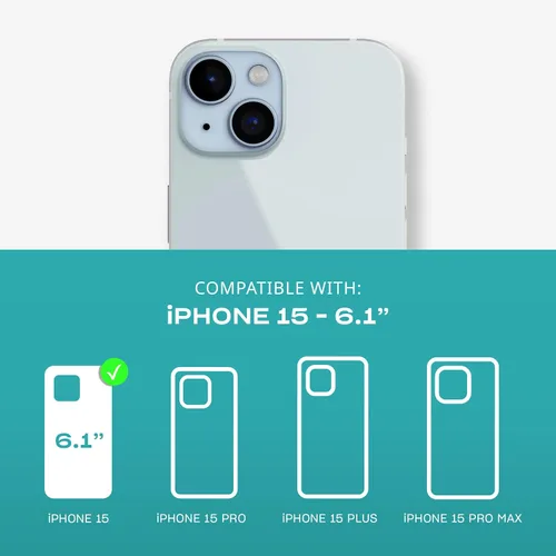 Miniatura 2 de Tech21 EvoLite - Funda para iPhone 15 / 16e - Funda fina de protección contra impactos, transparente