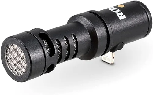 Rode VideoMic Me-L - Micrófono para iPhone/iPad para Video, Negro