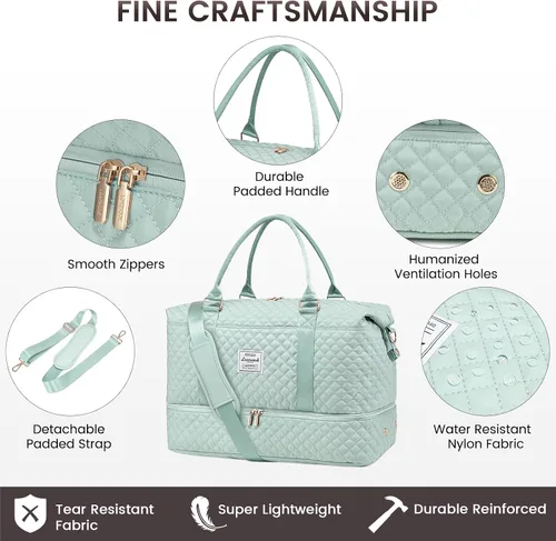 Miniatura 5 de Bolsa de viaje acolchada Weekender Bag para mujer