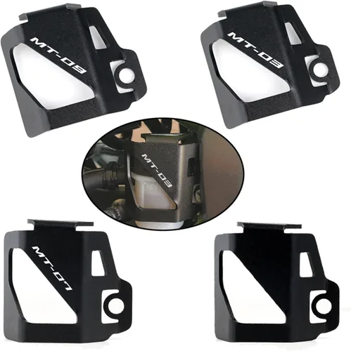 Miniatura 2 de Tapa de protección para Yamaha MT09 2021 MT07 Mt03 MT-03 MT 07 MT 09 MT 03 Accesorios Motocicleta Trasero Líquido de Frenos Depósito Protector