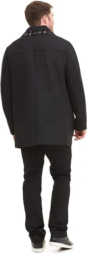 Miniatura 2 de Dockers Abrigo de mezcla de lana Weston para hombre con bufanda (regular y grande y alto)