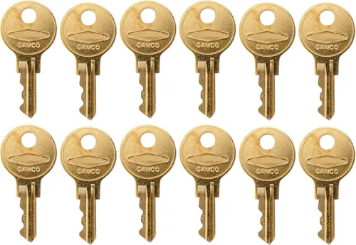 Miniatura 2 de For Your Janitor llave de despachador Bobrick Cat-74, paquete de 12 llaves