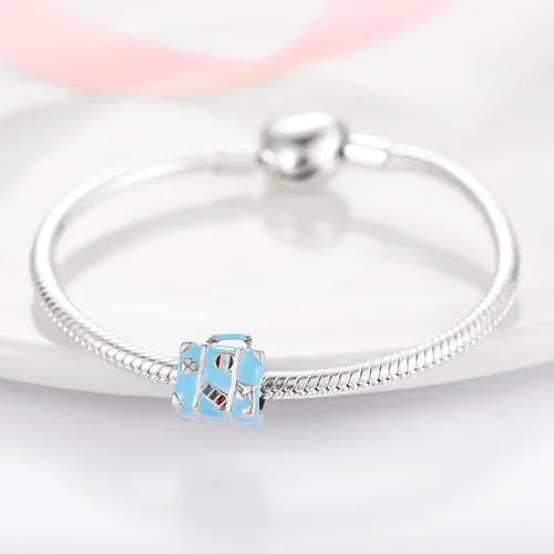 Miniatura 3 de XinYouZhi 925 Sterling Silver Charms for Pandora Bracelets and Necklaces Princess Dress Heart Bear Beads Dangle Pendants Jewelry Birthday Charms for