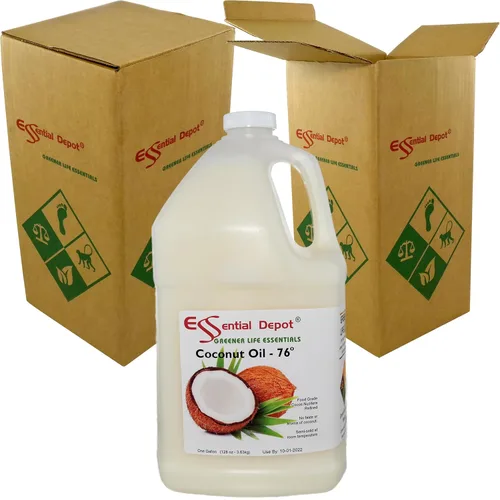 Miniatura 6 de Essential Depot Aceite de palma - Certificado RSPO - Sostenible - Grado alimenticio - Kosher - No hidrogenado - 1 galón - Recipiente de polietileno