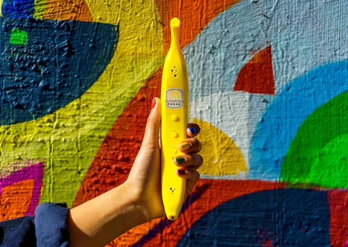 Miniatura 3 de Auricular Bluetooth Banana Phone para dispositivos móviles iPhone y Android (Banana única)