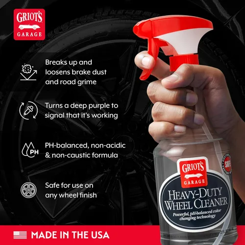 Miniatura 3 de Griot's Garage Limpiador de Ruedas de Servicio Pesado para Todos los Acabados de Ruedas, Descompone y Elimina el Polvo de Frenos y Suciedad
