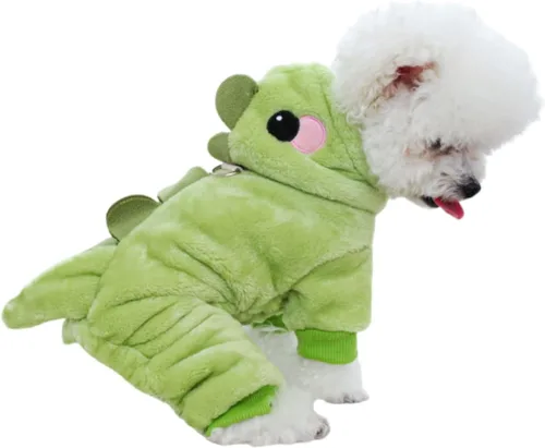 Miniatura 10 de Pijamas para perros, ropa para cachorros, overol para perro, pantalones para cachorros, ropa para perros pequeños, suéteres para perros hembras