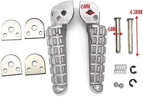 Miniatura 2 de Reposapiés trasero para motocicleta Ducati Monster 620 Dark, 797 797 Plus, 795 696 796 1100/S/EVO para Ducati Multistrada 1100/Hypermotard