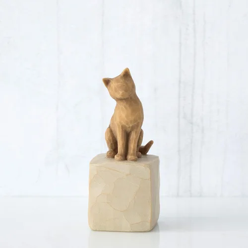 Miniatura 4 de Willow Tree Love My Cat (Ligero), Siempre conmigo, lleno de personalidad, un regalo para celebrar la adopción de una mascota para amantes