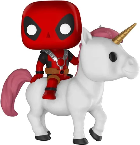 Miniatura 2 de Marvel Funko POP! Rides Deadpool on Unicorn - Figura de vinilo exclusiva #36