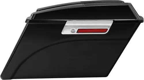 Miniatura 3 de XMT-MOTO - Alforjas rígidas con tapas de altavoz de 6 x 9 pulgadas+soportes de conversión cromados para Harley Davidson modelos Softail 1984-2017