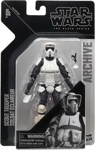 Miniatura 2 de STAR WARS The Black Series Archive Biker Scout - Figura a escala de 6 pulgadas