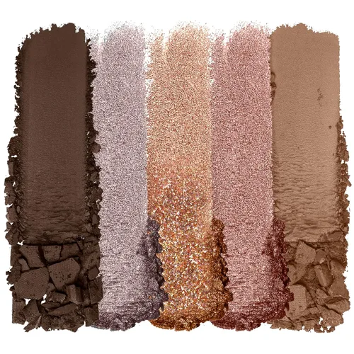 Miniatura 2 de wet n wild Color Icon - Paleta de 5 bandejas de maquillaje de sombra de ojos, camuflaje rosa, mate, brillante, metálico, de larga duración, rico