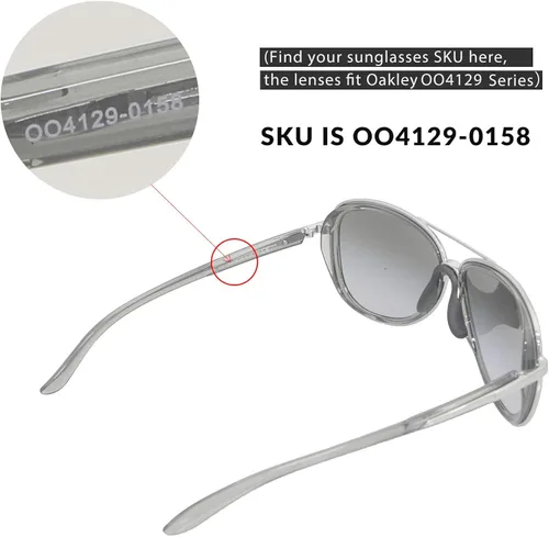 Miniatura 6 de Lentes de repuesto Walleva para gafas de sol Oakley Split Time Múltiples opciones disponibles