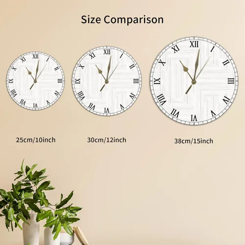 Miniatura 7 de Reloj de pared decorativo de madera de la ciudad de Estados Unidos, Nueva York, Ciudades en los Estados de Nueva York, relojes de regalo