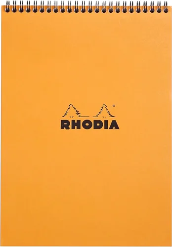 Miniatura 16 de Rhodia Bloc de notas encuadernado con alambre, A4, punto - negro (185039C)