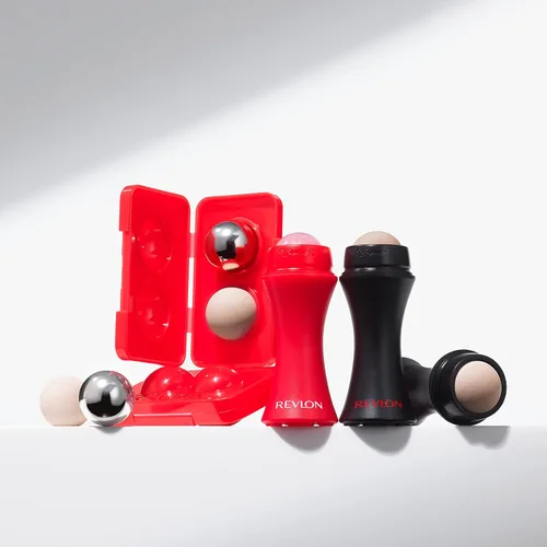 Miniatura 9 de Revlon - Paquete de recambio para el rodillo facial absorbente y refrescante, con piedras volcánicas y de acero inoxidable en una funda