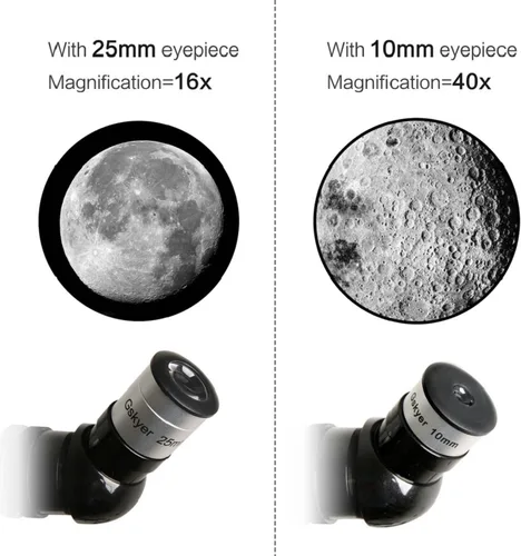 Miniatura 3 de Gskyer Telescopio, 2.756 in Apertura 15.748 in AZ Mount Astronómico Telescopio de refracción para niños principiantes - Telescopio de viaje