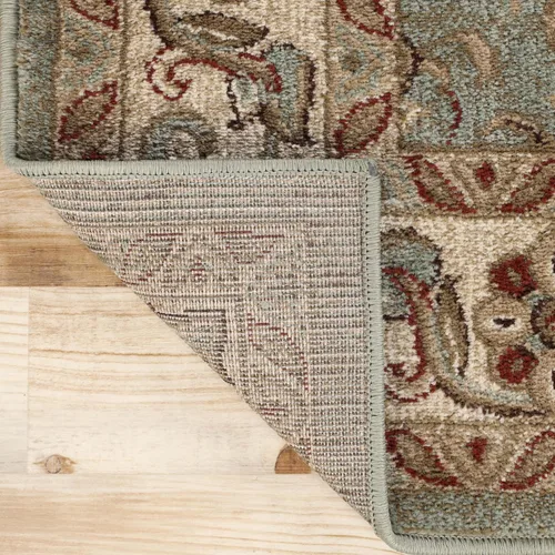 Miniatura 6 de SUPERIOR - Alfombra de área para interiores con respaldo de yute, alfombras para dormitorio, sala de estar/comedor, oficina, cocina, decoración Verde