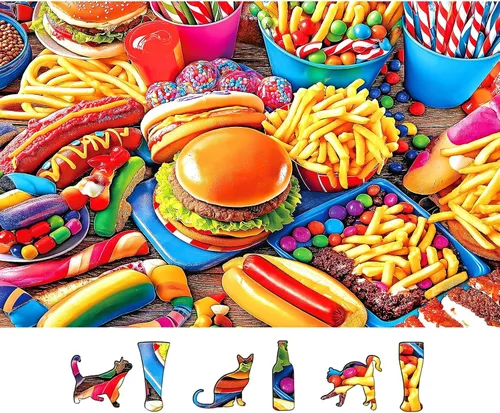 Miniatura 35 de MINIWAN Rompecabezas de 300 piezas de la Costa Amalfi, rompecabezas de alta calidad para adultos, estilo rústico, 17 x 11 pulgadas Premium Jigsaw