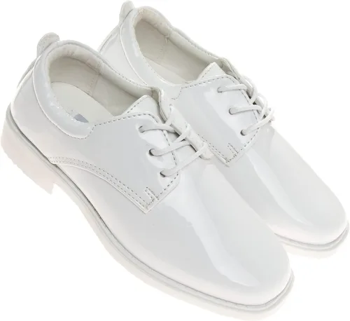 Miniatura 2 de Josmo Zapatos de vestir para niños Zapatos clásicos Oxford de vestir casuales con cordones Negro (bebéniño pequeño 7-13niño grande 1-6)