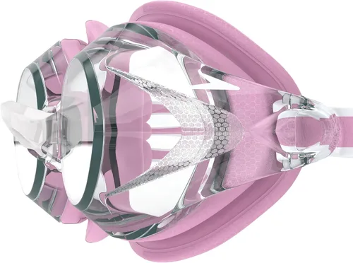 Miniatura 3 de Speedo Gafas de natación para mujer Vanquisher 3.0 con espejo Antiempaña, protección UV, lente ocular 360, ajuste para carreras de mujer