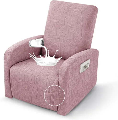 Miniatura 13 de MAXIJIN Fundas impermeables para sillas reclinables pequeñas de 3 piezas, fundas reclinables que se mantienen en su lugar, fundas reclinables Lazy