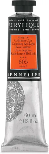 Miniatura 93 de Sennelier Acrílico para artistas extrafinos, 2.0 fl oz, luz verde cromo S3