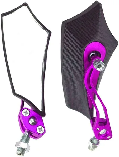 Miniatura 9 de ESUPPORT Oro Universal Motocicleta Motocicleta 0.315 in 0.394 in Espejo Lateral Vista Trasera ATV Scooter Bike