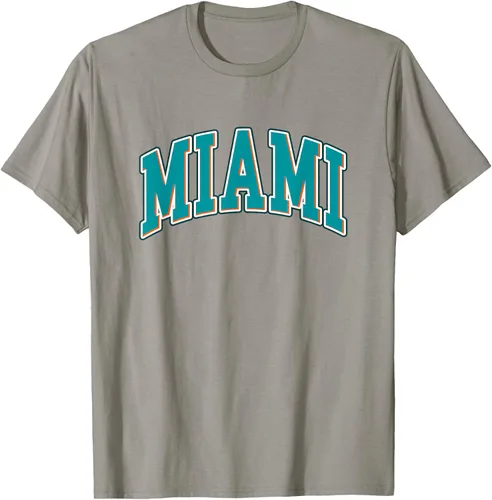 Miniatura 27 de Miami - Hometown Pride - Diseño retro - Camiseta clásica