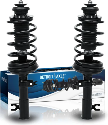 Miniatura 56 de Detroit Axle - 2 puntales delanteros para Chevy Equinox GMC Terrain Saturn Vue Pontiac Torrent Suzuki XL-7 Captiva Sport Struts completos con muelle