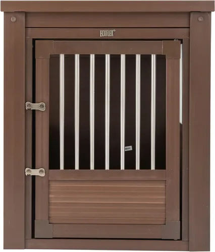 Miniatura 2 de New Age Pet ECOFLEX InnPlace - Jaula para perros y mesa auxiliar, perrera estilo muebles de interior, para perros pequeños, medianos, grandes y XL