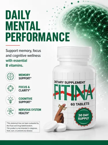 Miniatura 2 de Aumento de la memoria, ayuda cognitiva, salud cerebral (60 pestañas/paquete de 1)