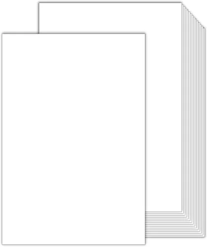 Miniatura 12 de Goefun - 100 hojas de cartulina negra de 11 x 17 pulgadas, papel de impresora legal pesado de 80 libras para Halloween, artes, manualidades, libro