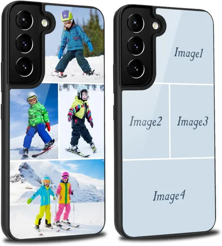 Miniatura 10 de Funda de goma para teléfono compatible con Samsung Galaxy S26/S25/Edge/S24/S23/S23 Ultra/S23 Plus/S22/S21/S21 FE/S20 FE/Note 20 Ultra/10 con iPhone