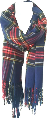 Miniatura 33 de NY GOLDEN FASHION Bufanda de invierno de gran tamaño para mujer, diseño de tartán escocés, a cuadros, con tacto de cachemira