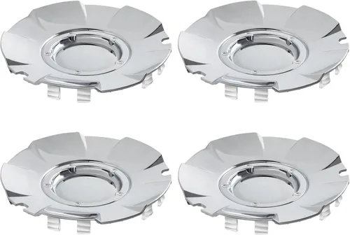 Miniatura 7 de FUSCH Tapas de Centro de Rueda Cromadas (Se ajusta a ruedas de aleación de 5 radios de 20") Compatibles con 2003-2007 Chevrolet Silverado 1500 SS